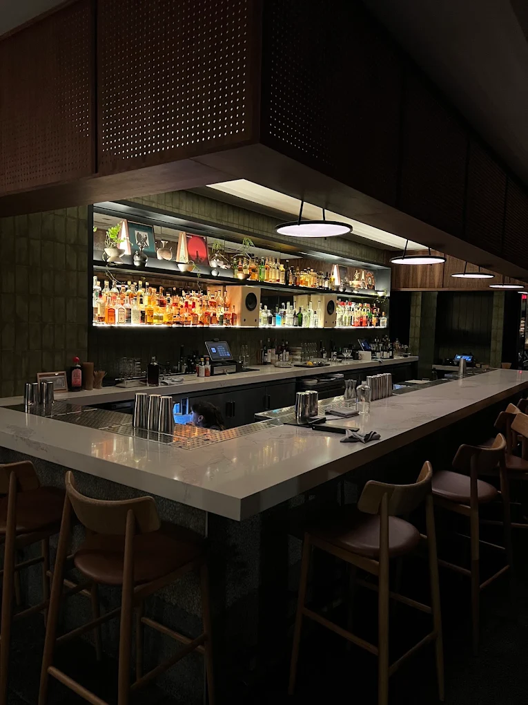 The bar at Darling